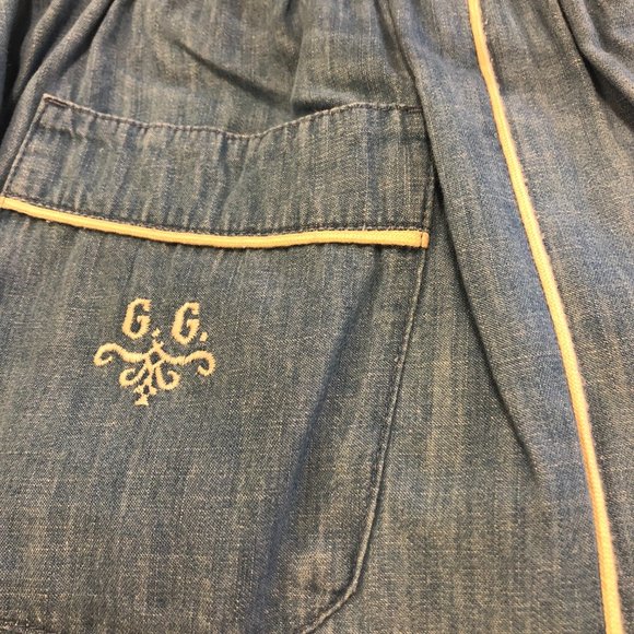 Gucci Button Fly Shorts in Blue - Picture 4 of 6